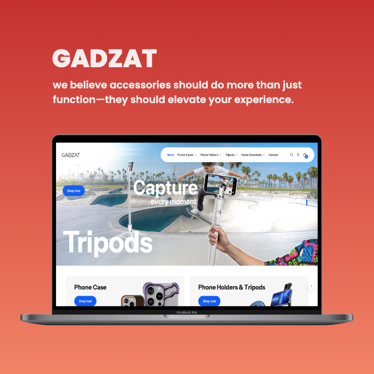 Gadzat Website Development Project - Stintlief Technologies