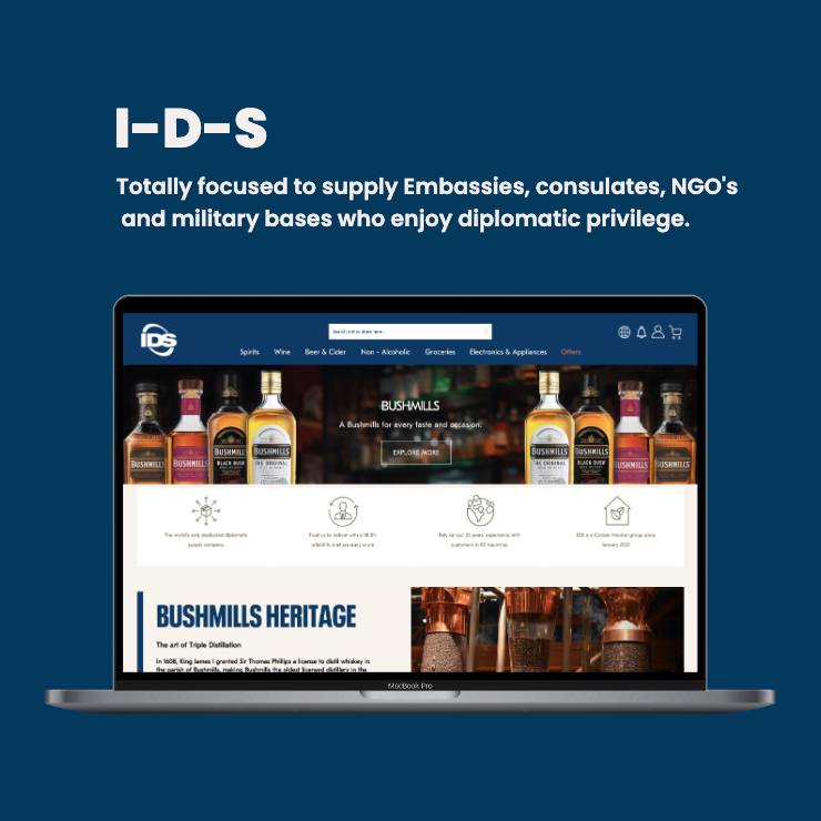 I-D-S Landing Page Design & Development Project - Stintlief Technologies