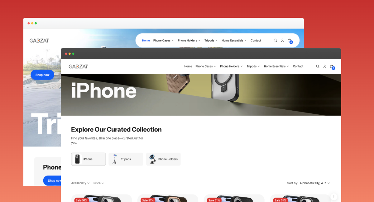 Gadzat Website UI/UX Design By Stintlief Technologies