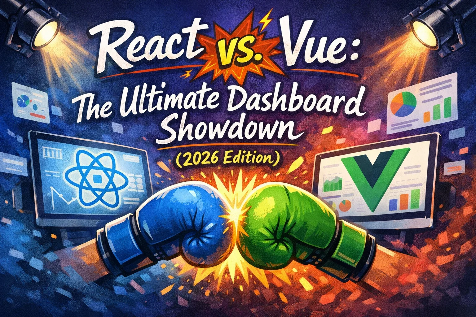 React vs. Vue: The Ultimate Dashboard Showdown