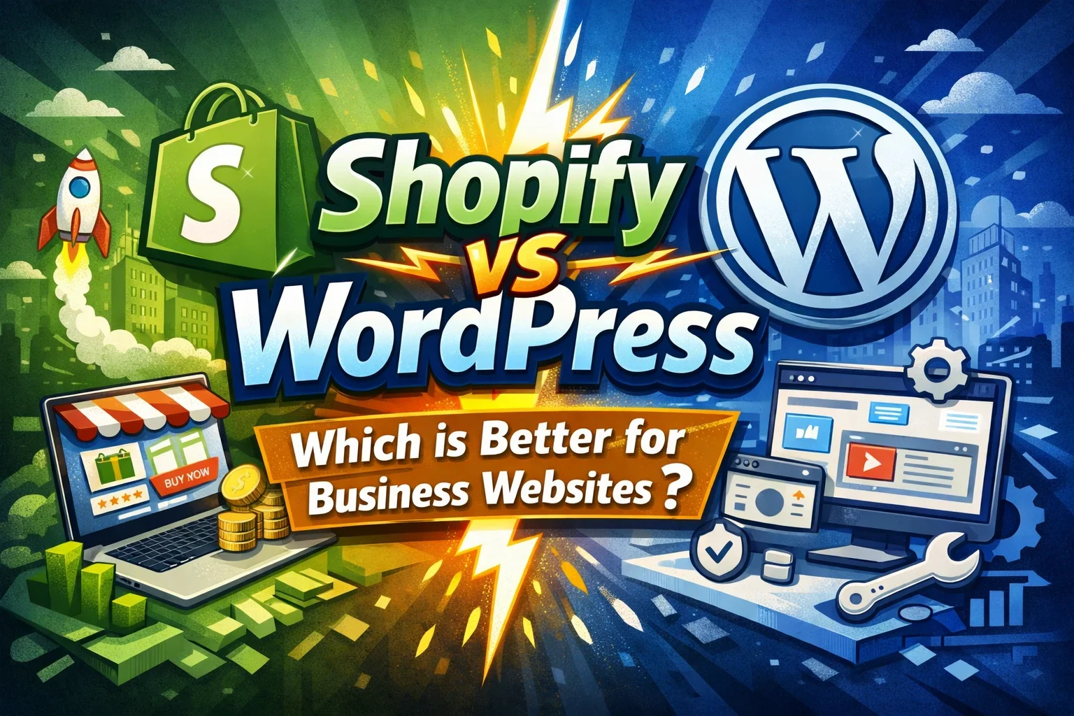 Shopify vs WordPress