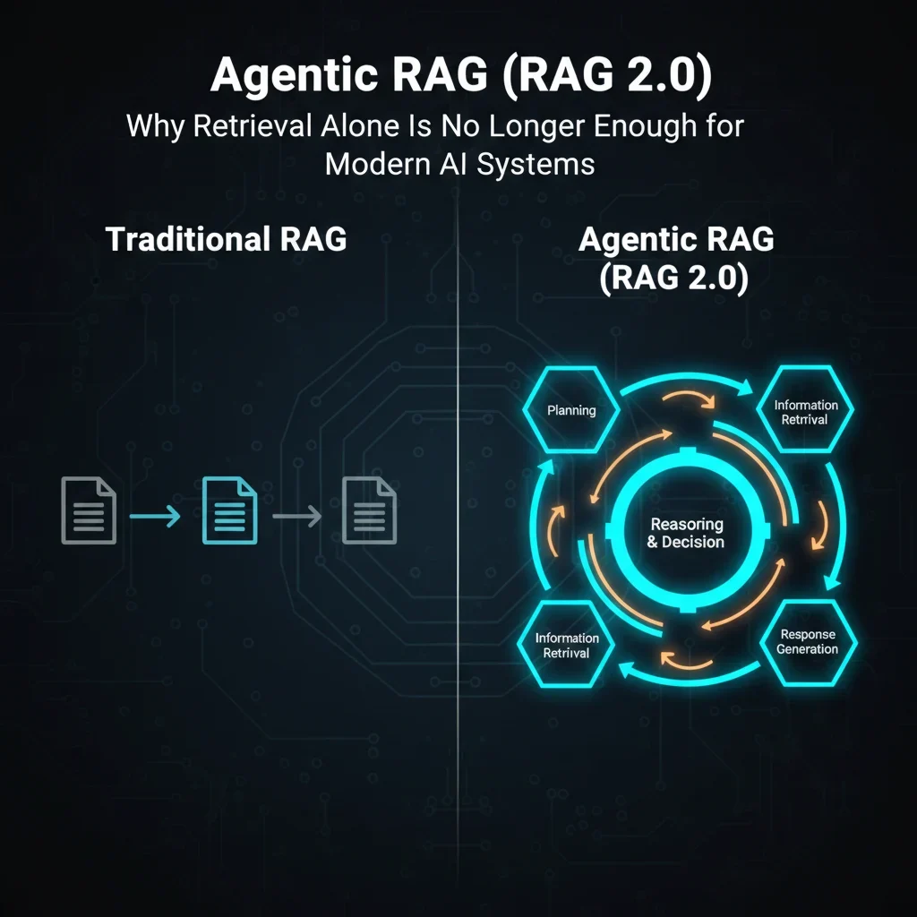 Comparison of Traditional and Agentic RAG